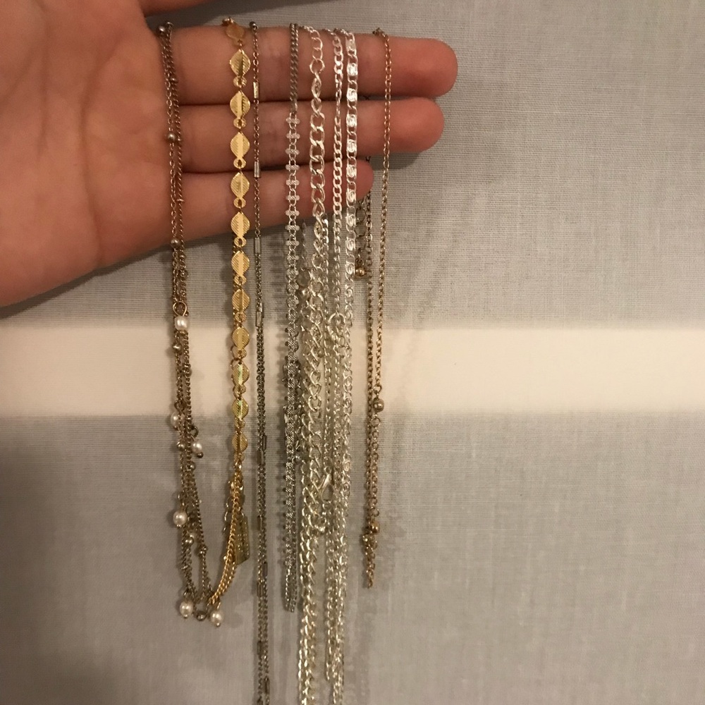 various chokers/necklaces-8 pack!